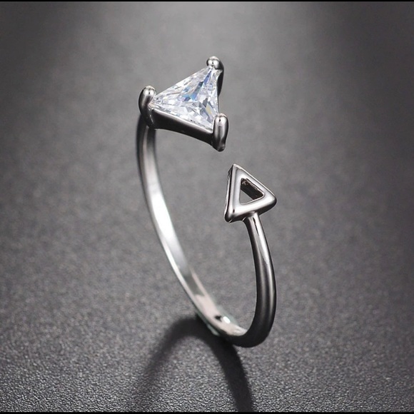 Jewelry - Minimalism Stainless Steel Boho Triangle Ring